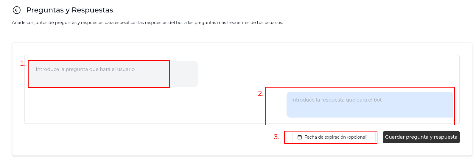 Preguntas y respuestas